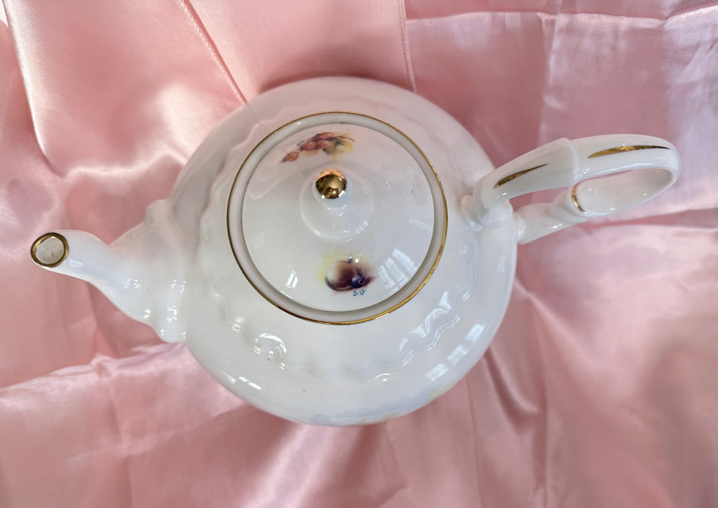 Royale Garden Bone China Tea Pot