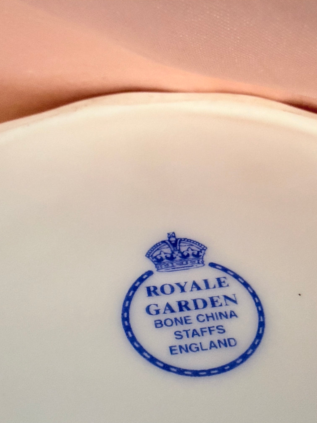 Royale Garden Bone China Tea Pot