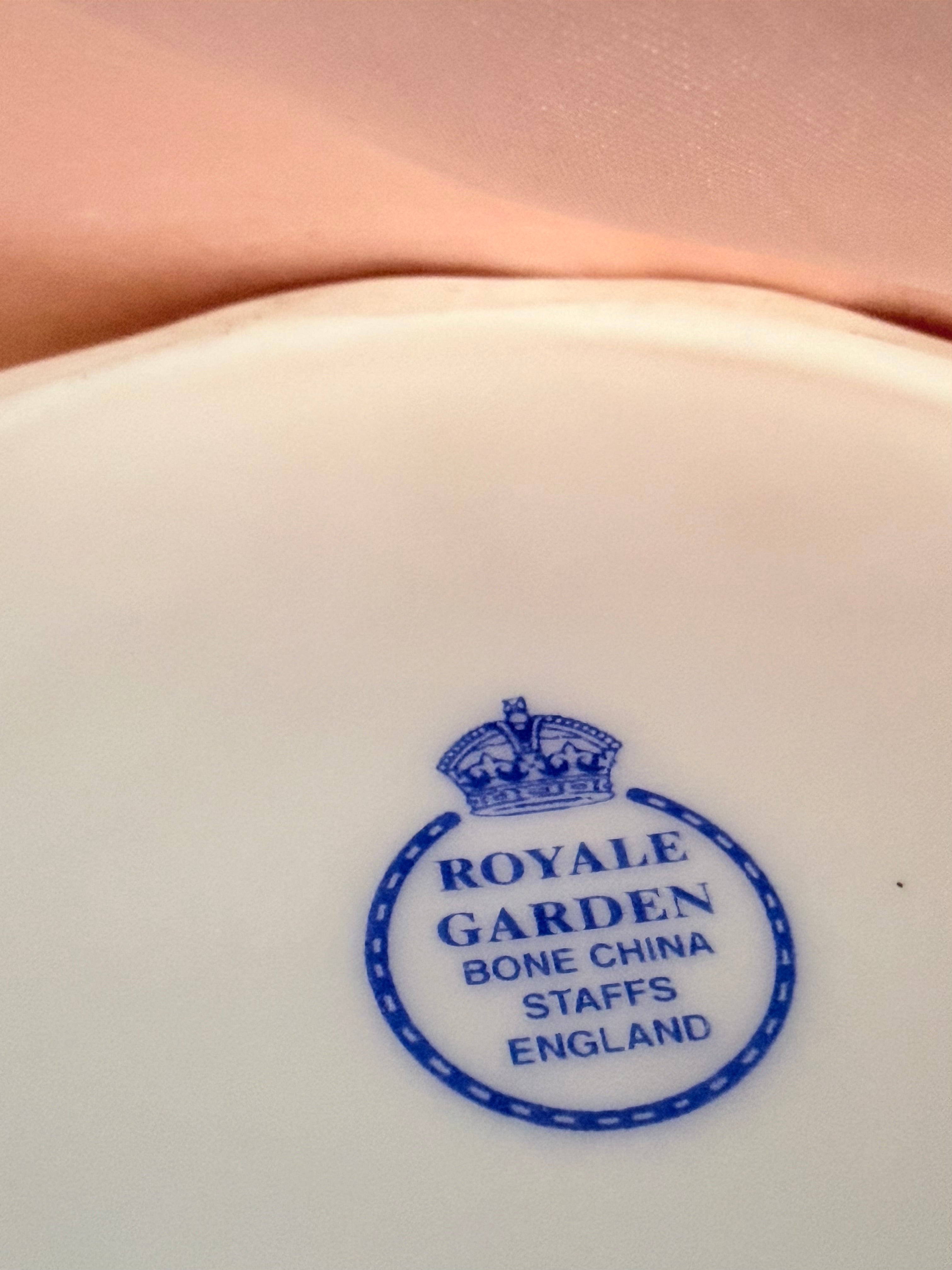 Royale Garden Bone China Tea Pot