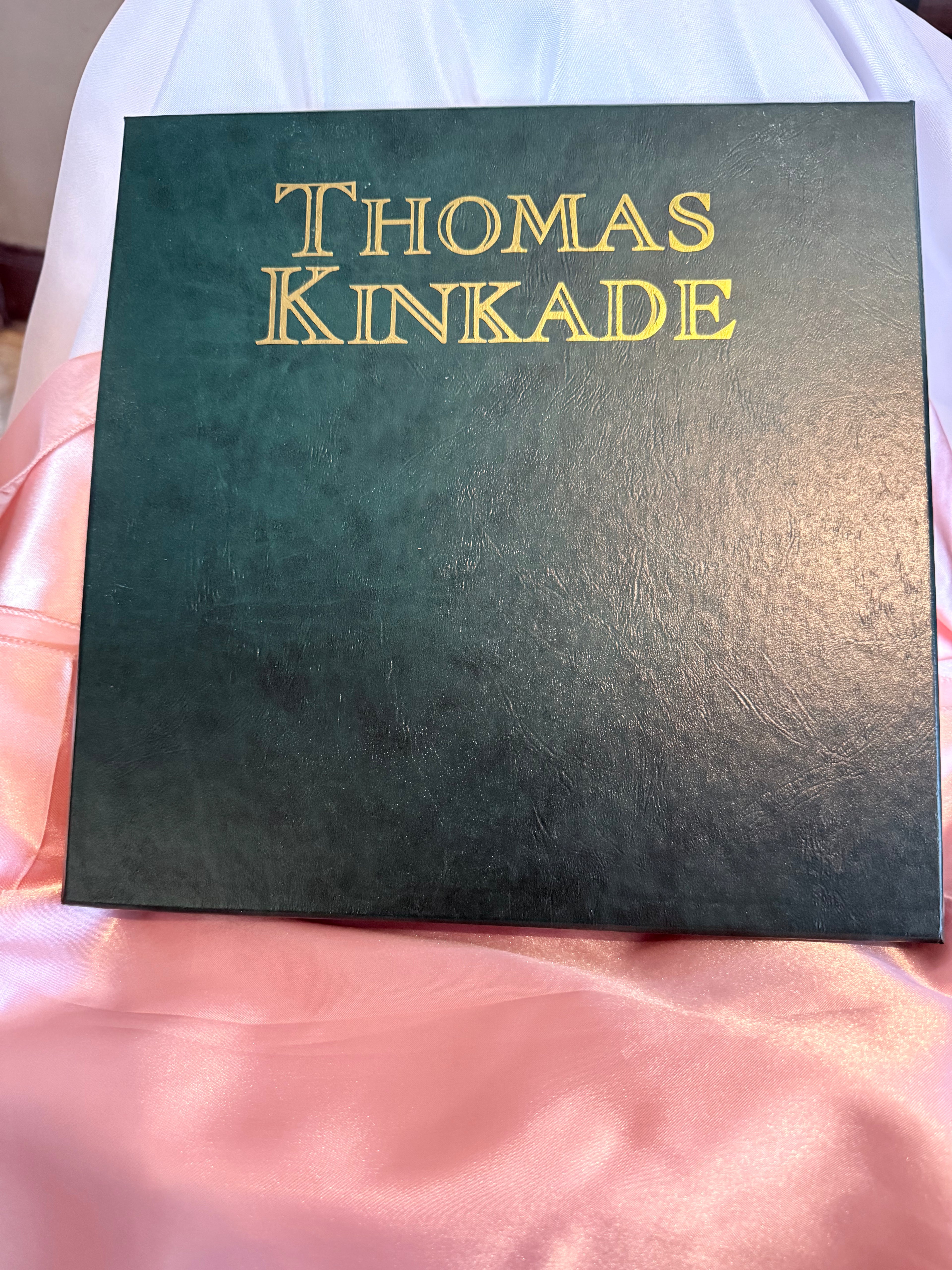 Bradford Exchange Thomas Kinkade - Victorian Christmas II Limited Plate 2001