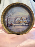 Bradford Exchange Thomas Kinkade - Memories of Christmas   Limited Plate 2002