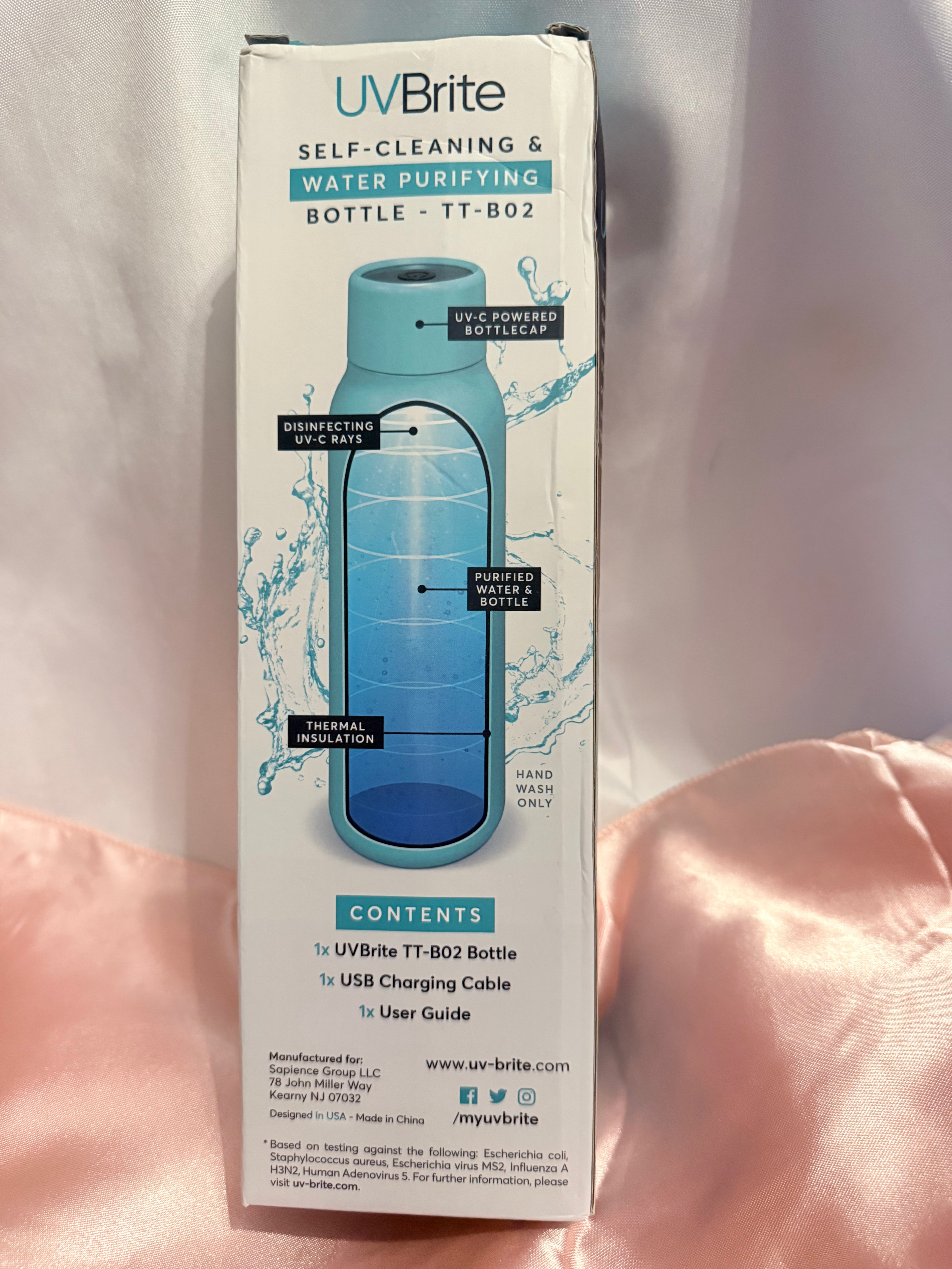 UV WATER BOTYLE - Self Cleaning